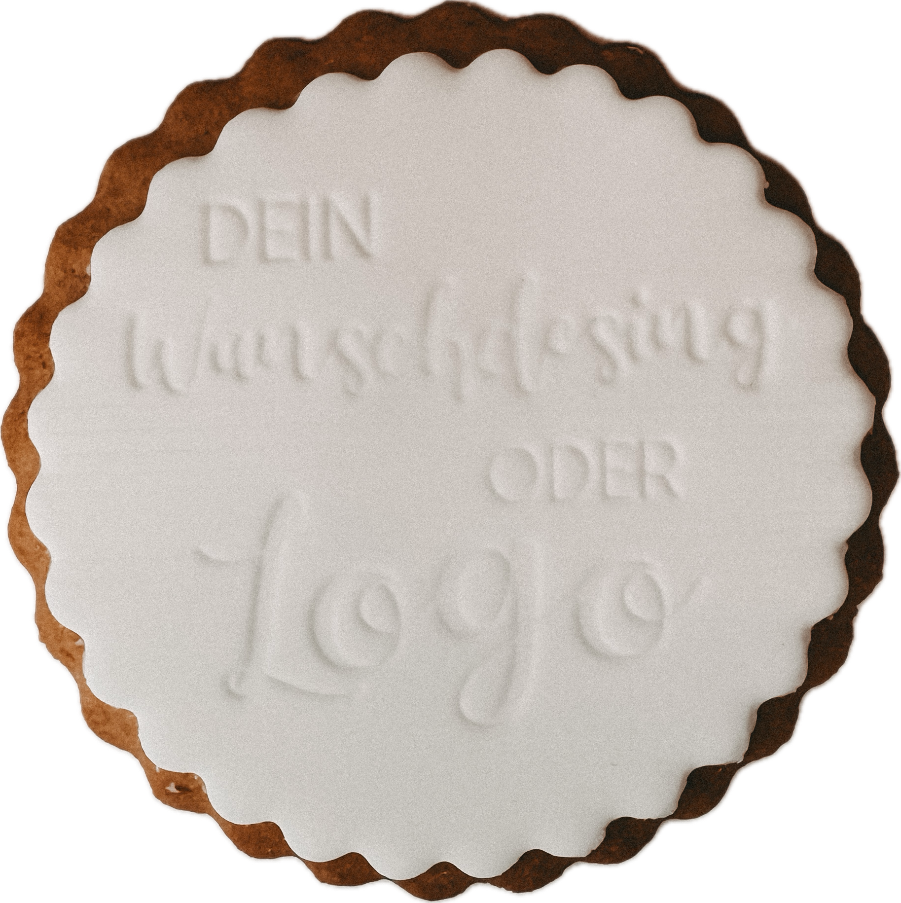Keks - mit personalisiertem Stempel