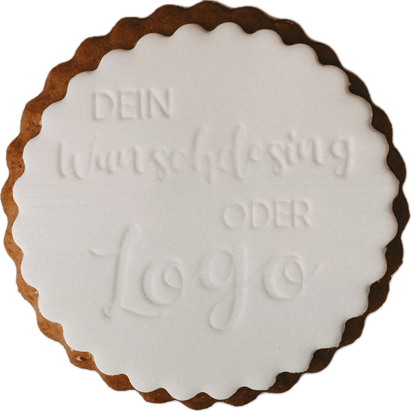 Keks - mit personalisiertem Stempel