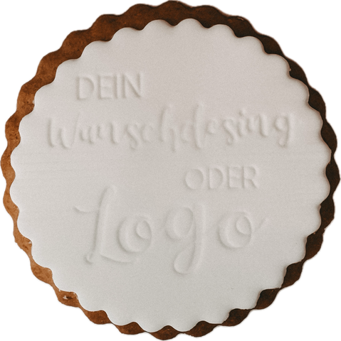 Keks - mit personalisiertem Stempel