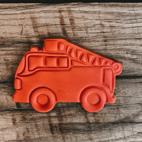 Keks - Feuerwehr Auto (Rot)